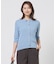 LINEN COTTON ポロ ニット