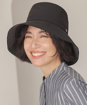 【春夏のお出かけに・畳める・2way】ワイドブリム ハット