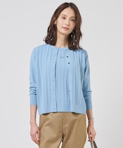 【アンサンブル着用可】Rayon Elite Stretch クルーネック カーディガン
