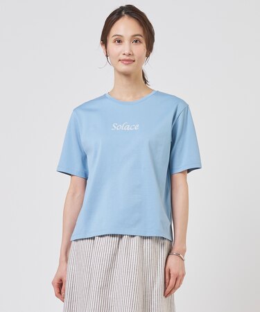 刺繍ロゴ Tシャツ