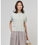COOL MINT COTTON POLYESTER ヘンリーネック ニット プルオーバー