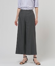 FLAXASAオックス ワイド ストレート パンツ