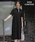 【WEB限定】コットンスムース ポロワンピース