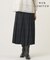 【WEB限定カラーあり】T/W ミルドチェック＆千鳥 プリーツ スカート