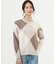 【一枚で着映え】AIRY WOOL ARGYLE クルーネック ニット