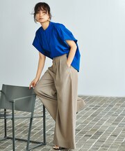 【一部カラーのみ接触冷感・洗える】UnleashLite タックパンツ