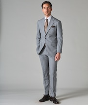 【DORMEUIL】トロピカルアマデウス スーツ(グレー)