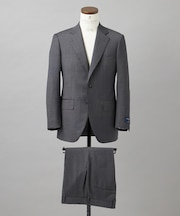 【Ermenegildo Zegna】TRAVELLER スーツ(ライトグレー無地)