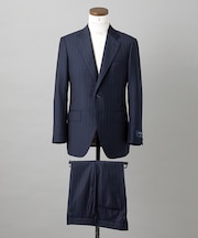 【ZEGNA/ゼニア】TROFEO/トロフェオ スーツ(ネイビー×ストライプ)