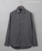 GOLD LABEL/WEB&一部店舗限定【Thomas Mason】コットンカシミヤ フラノシャツ