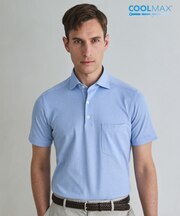 WEB限定/ポケット付【COOLMAXでよりサラッと】COOL BIZポロシャツ