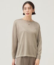 【洗える】シャイニールレックス ニット