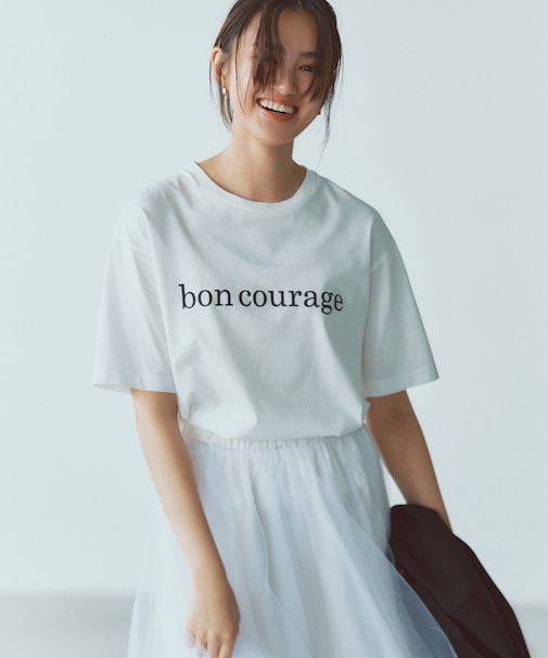 【洗える】ボンクラージュロゴ Tシャツ