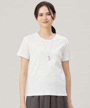 【ドラマ「明日はもっと いい日になる」着用】ソフトリブ Tシャツ