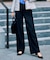 【カタログ掲載・定番人気・新色追加】TRギャバストレート パンツ