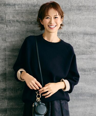 【カタログ掲載】スムージーラグランスリーブ ニット