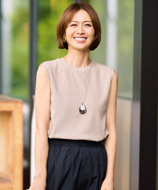 【カタログ掲載・人気素材・NEWアイテム・アンサンブル対応】ファンクショナルノースリーブ カットソー