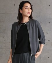 【カタログ掲載】シアーメッシュニット カーディガン