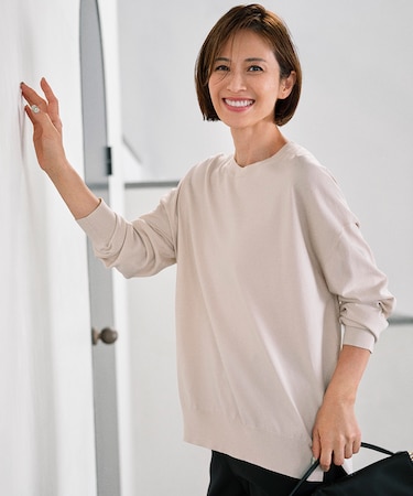 【定番・人気素材・JIYUKU STAFF SELECT COLOR】レーヨンストレッチアソート ニット