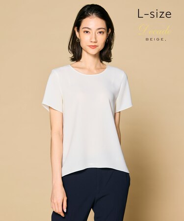 【L-size・定番】SHELBY / ハーフスリーブブラウス