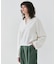 【洗える】RUE / スリットネックフォルムブラウス