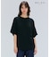【BEIGE、ecru/WEB限定・洗える】FINE DRY TOUCH / ねじりデザインコットンオーバーサイズTシャツ