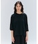 【洗える・GLOW ８月号掲載】S.BABILA / スリットネックオーバーサイズTシャツ