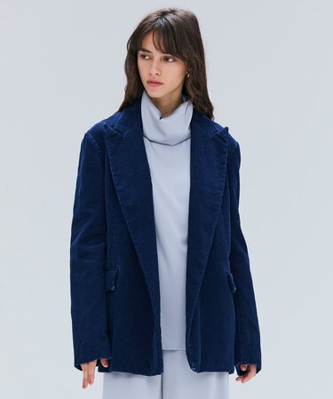 【FUDGE 10月号掲載】BANGS / コットンコーデュロイテーラードジャケット