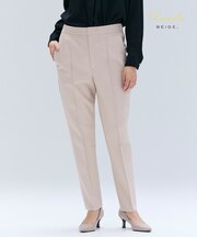 【セットアップ対応】CORBY / ウールピンタックバックサイドゴムパンツ