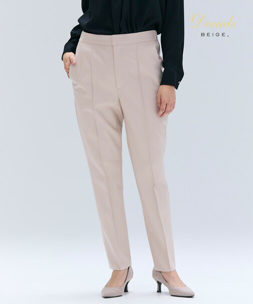 【セットアップ対応】CORBY / ウールピンタックバックサイドゴムパンツ