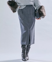 【VERY NaVY12月号掲載】TERNES / 2タックウールスカート
