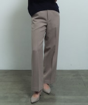 【Precious掲載】BUNNELL / ウールタブボタンストレートパンツ
