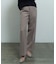 【Precious掲載】BUNNELL / ウールタブボタンストレートパンツ