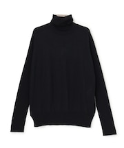 【新色追加】LA MONNAIE /  カラーブロッキングタートルニット
