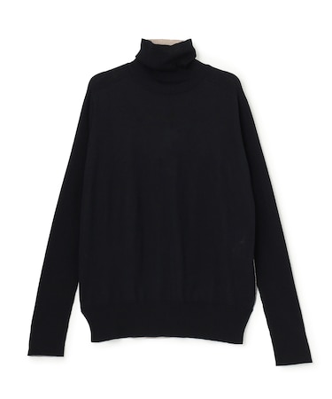 【新色追加】LA MONNAIE /  カラーブロッキングタートルニット