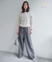 【セットアップ対応】CORBY / ウールイージーワイドパンツ