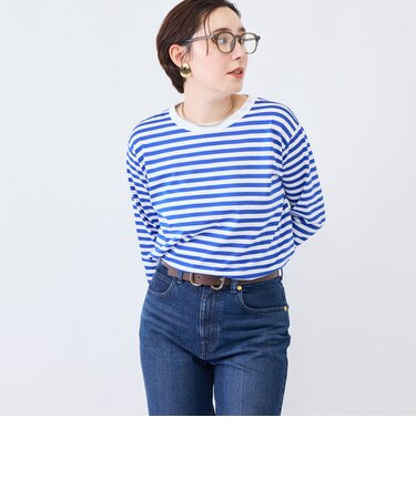 ウォッシャブルロングスリーブＴシャツGIZA COTTON