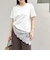 【BECシリーズ】ウォッシャブル裾レースイレヘムＴシャツ