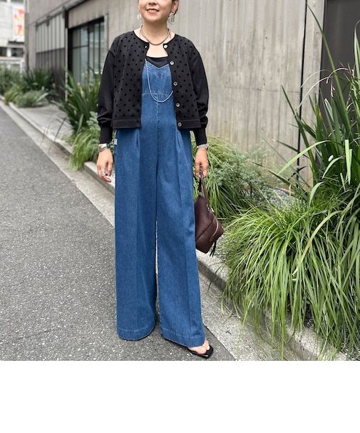【RM denim】デニムオールインワン