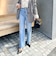 《5サイズ展開》【RM denim】センタープレス裾デザインデニム
