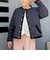 【TAION×LIMONTA】別注ベロアパイピングショートダウン