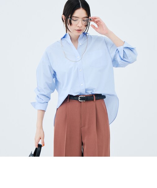 ウォッシャブルタイプライター2WAYシャツ