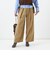 【一部WEB限定サイズ】ウォッシャブルロビンソンツイルデザインパンツ