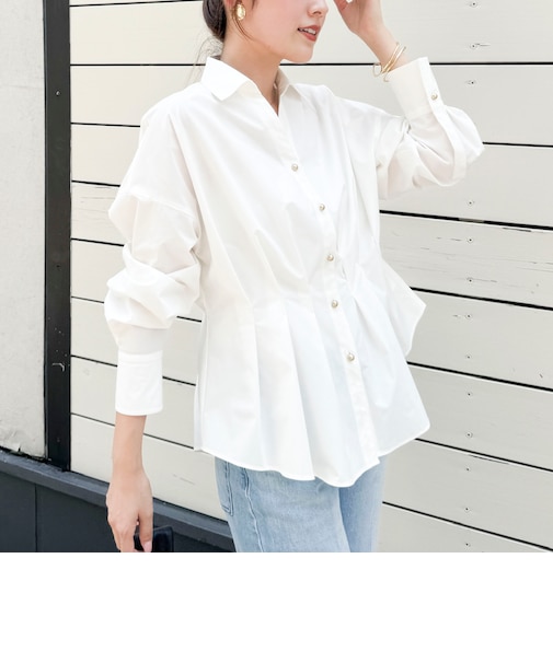 【WEB＆一部店舗限定カラー】【GOODS BUYER 石田別注カラー】ストレッチタフタスキッパータックシャツ