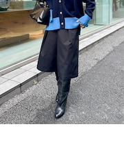 ウォッシャブルタックギャバキュロット