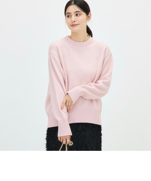 【WEB＆店舗限定カラーあり】MUSICクルーネックプルオーバー