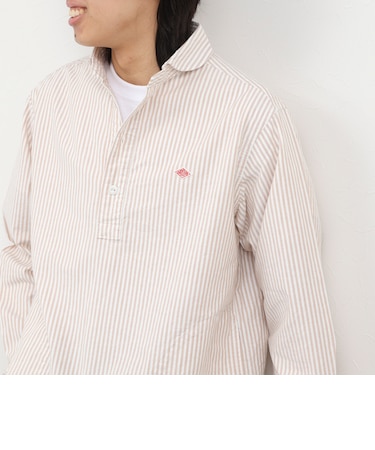 【DANTON/ダントン】ROUND COLLAR P/O SHIRT(DT-B0282 OXP)