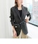 【PR阿部☆別注】《抗ピリング/ストレッチ》ウォッシャブルダブルクロスオーバージャケット