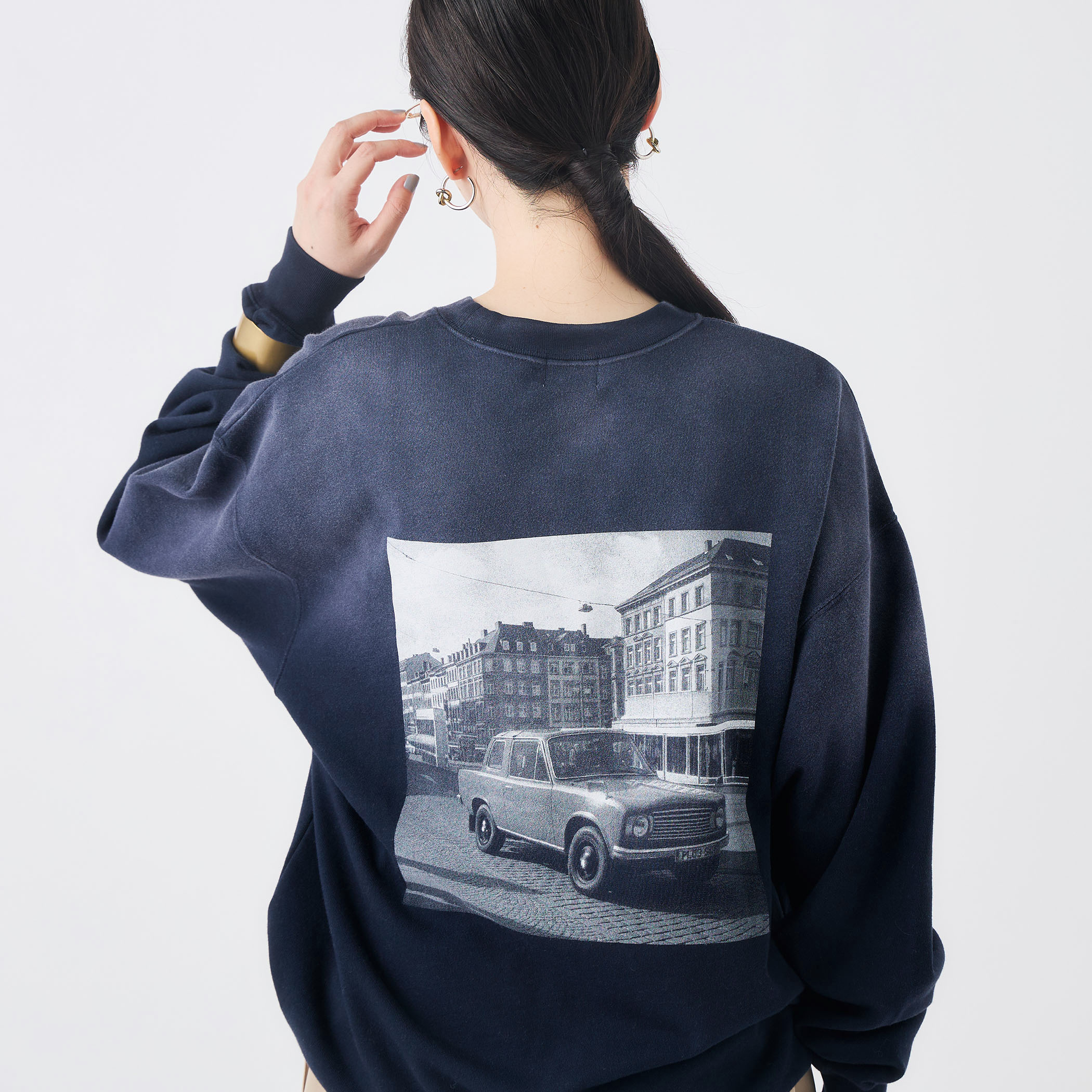 【GULF COAST SPORTSWEAR/ガルフ コースト スポーツウェア】別注フォトプリントスウェット