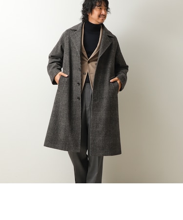 《ビジカジ対応》シングルチェスターコート 26AW